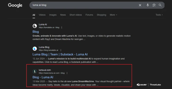 SEO Poisoning Campaign Targets 8,500+ SMB Users with Malware Disguised as AI Tools