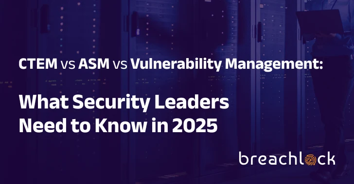 CTEM vs ASM vs Vulnerability Management: What Security Leaders Need to Know in 2025